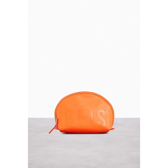 NWT Beis Cosmetic Pouch Set in Orange Creamsicle - Picture 4 of 5